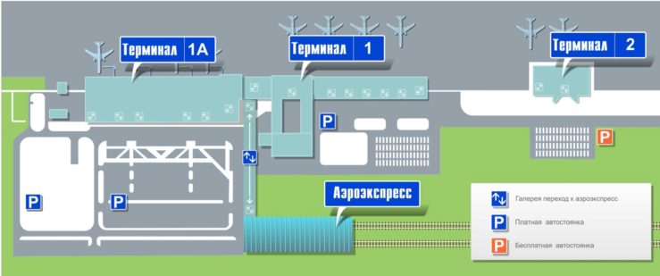 терминалы аэропорта Казань